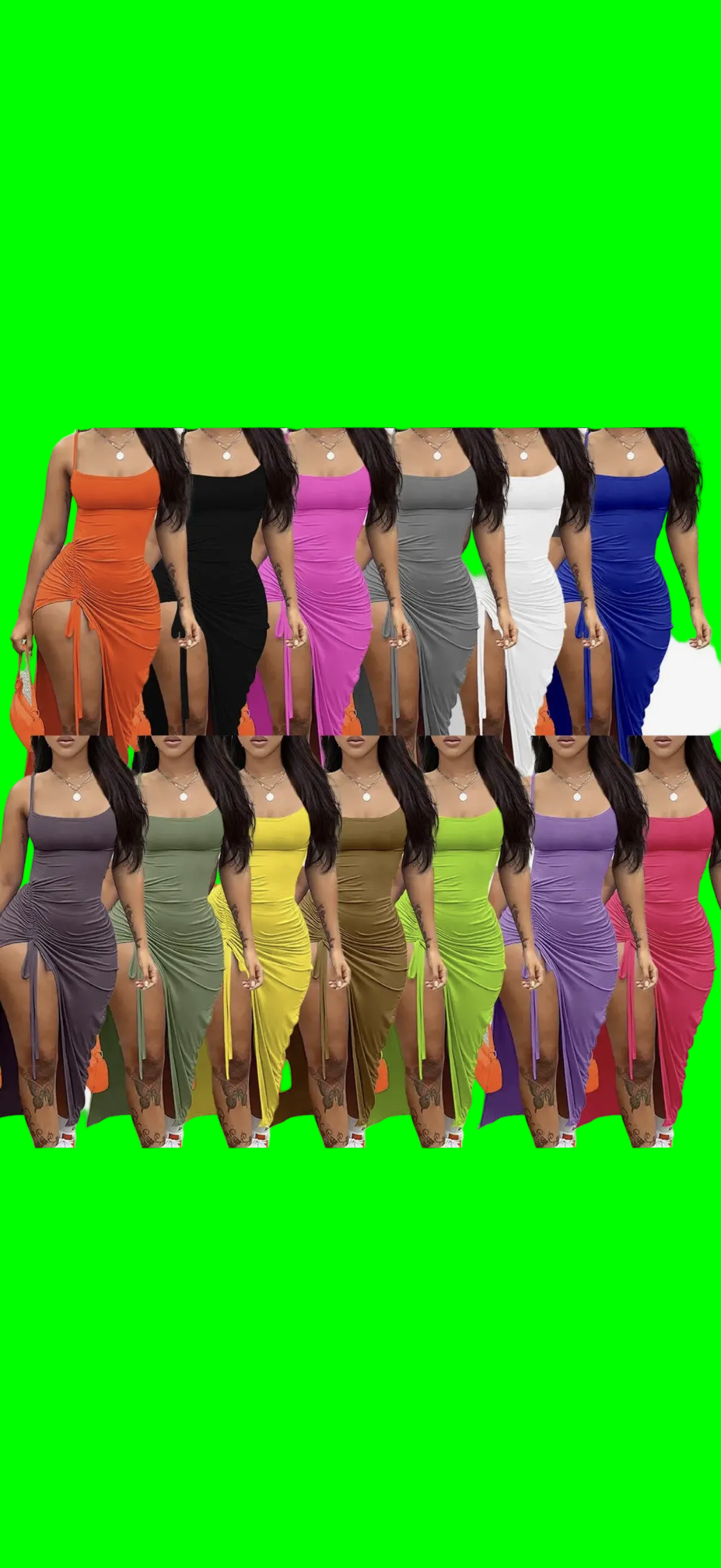 Maxi Dress with a Split